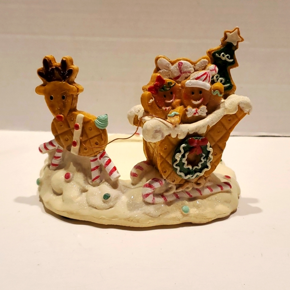 Yankee Candle Gingerbread Jar Holder 2012